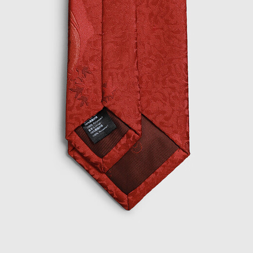 Jinlilai men's national style retro koi wedding groom groom best man business formal wear tie 61M7 red