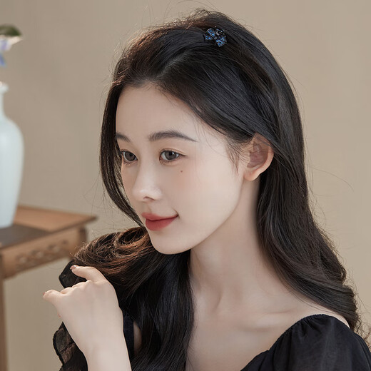 Chimera (CHIMERA) side forehead bangs grabber, temperament rhinestone hair grabber, fixed hairpin, compact hair accessory, birthday gift for girls