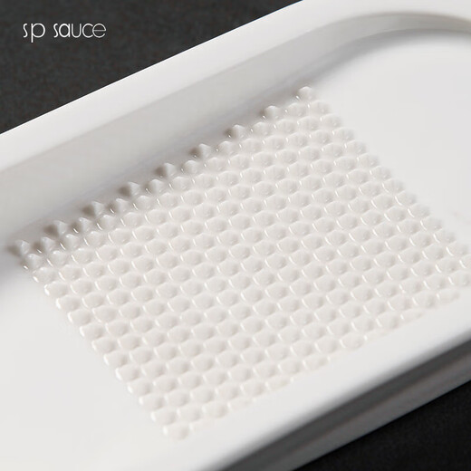 SP SAUCESPSAUCE Ceramic Ginger Grinder Artifact Garlic Ginger Grinder Bowl Rubbing Ginger Juice Garlic Grinder Yam Mash Large