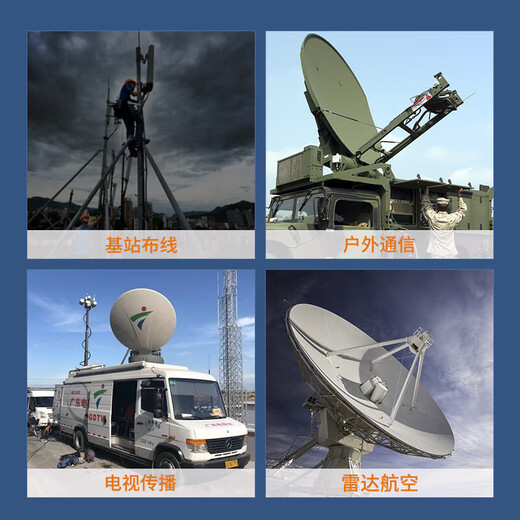 FUWEISHENG BNC tri-coaxial RF cable 1553B test line TRB revolution SMA internal screw internal needle 20 meters