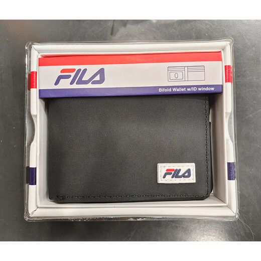 FILA hommes nouvelle mode Portable pliant court portefeuille porte-cartes en cuir chinois saint valentin FF-GS12529AQ
