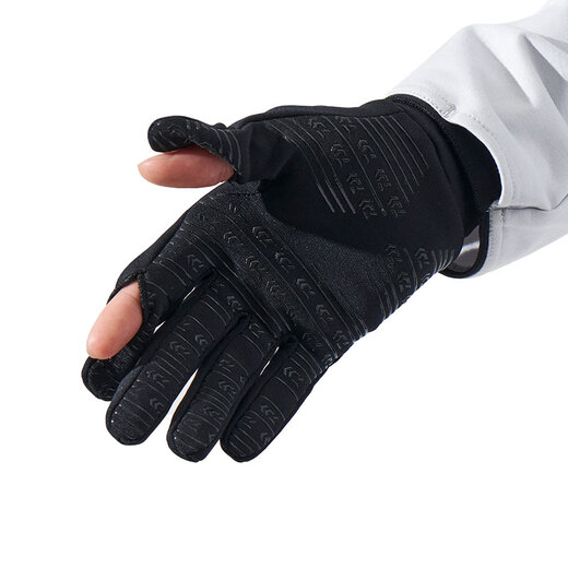 DAIWA 24 autumn and winter DG-6424W stretch warm fishing gloves all-inclusive cold-proof gloves black M