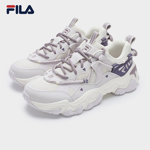 FILA official women's shoes dad shoes sneakers 2025 cat claw shoes 5th generation retro casual shoes