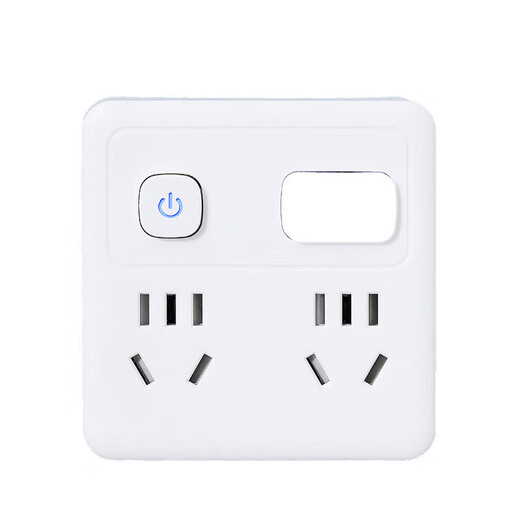 Официальный веб-сайт Bull King Office Fangshang Store Официальный веб-сайт Wireless Socket 86 Type Converter Multifunding Plug-кольцо Расширение Дверь Bull 86 Type 4 Plug Standard 2sub+1type-C со светом