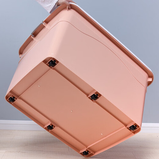 Chenzhi Shangpin Storage Box Extra Large Household Products Plastic Box Wholesale Storage Box Clothes Storage Box Dormitory Thickened Organizing Box Mint Green 80# (Length 47* Width 34* Height 27.5cm)