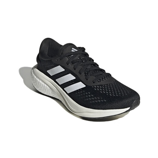 阿迪达斯 （adidas）休闲女鞋春季新款防滑时尚减震训练鞋BOOST网面轻便运动跑步鞋子 GW6174 黑色 36