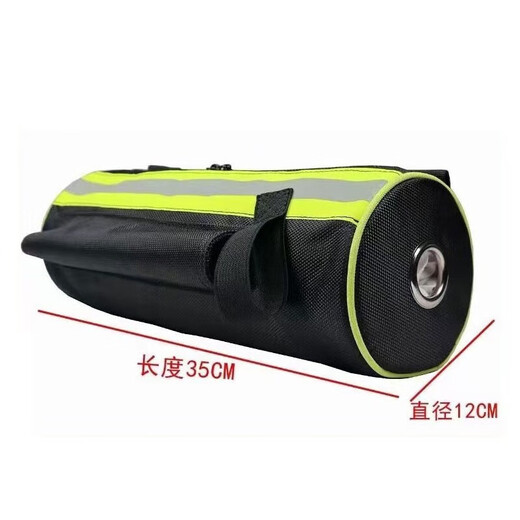 Zhongke Shenlong Fire Rope Bag Firefighter Multifunctional Waist Bag Cylindrical Waist Bag Emergency Management Emergency Rescue Bag Safety Rope Waist Ax Storage Bag Rescue Equipment Bag Fire Self-Rescue Rope Bag (Flame Retardant)