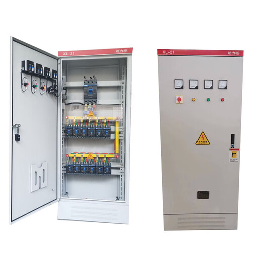 Complete set of power distribution cabinet XL-21 power cabinet GGD switch cabinet distribution box construction site temporary power box MNS drawer switch distribution cabinet