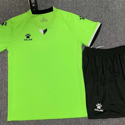 卡尔美（KELME）KEML卡尔美球衣足球队服短袖男女速干透气足球服套装印字比赛服 1048-白色 L 建议身高165-170