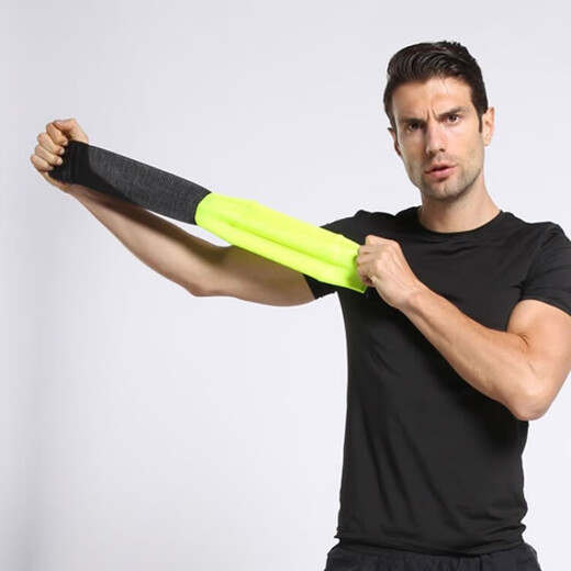 Jingpufei mobile phone strap arm sports leg bag running calf unisex arm bag fitness elastic black calf bag (30-40c m leg circumference)