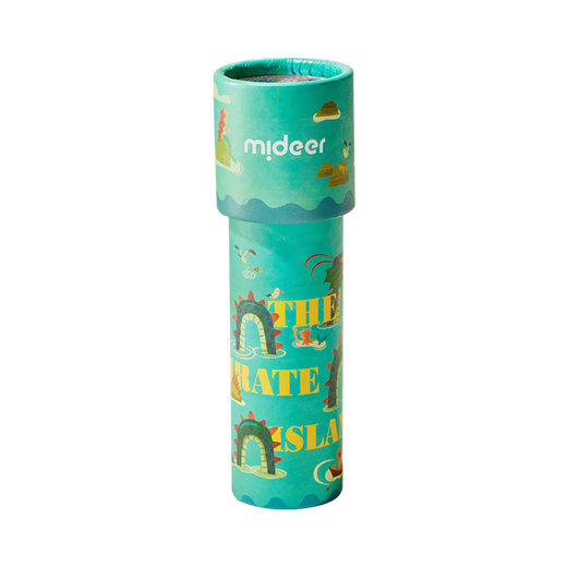 Mideer (mider) children's DIY magic kaleidoscope children's rotating paper creative versatile prism parent-child interactive educational toys ever-changing kaleidoscope-Dragon Sea adventure