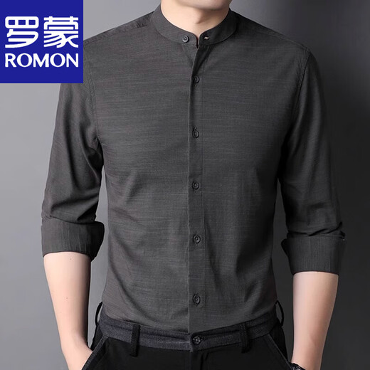 Romon petite chemise en coton autonome en 2025 Spring et automne