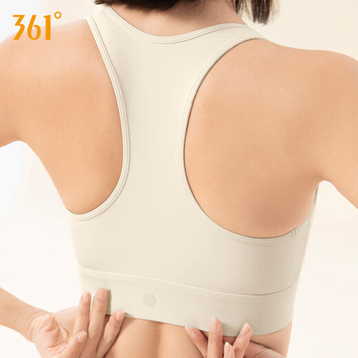 361 sports underwear women's front zipper shock-proof gathering fitness running yoga anti-sagging bra