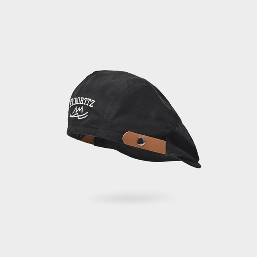 
Yun Jianzhi showed his face, two positive and negative two-beret men's British retro front hat newspaper berets newspaper painter hat female baseball cap black