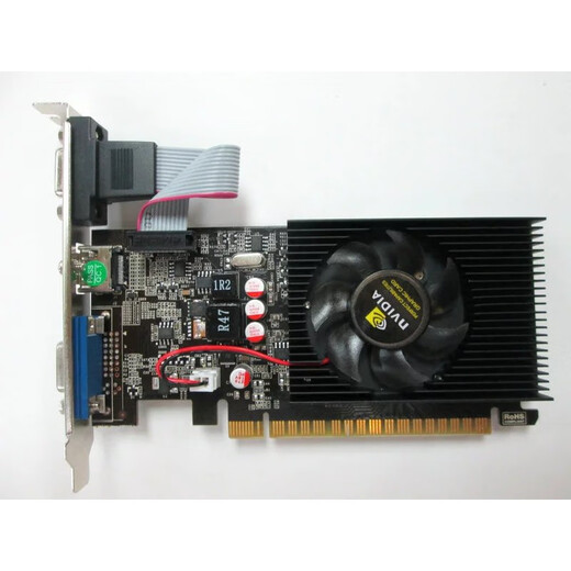 Dual-screen display GT730 independent graphics card 2g D3 dual VGA+HDMI graphics card expansion stock trading Full height Half height Universal 2GB