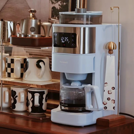 Máquina de café americano totalmente automática NC-A701 Molilla Integrado de frijoles domésticos Polvo Automáticos Panasonic NC-A701 Desempaquetado Solo nuevo producto nuevo