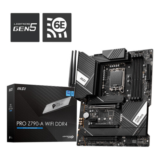 微星Z790/Z690系列主板Z790刀锋/暗黑/GAMING搭配12代13代处理器 电竞主板 【WIFI D4】Z790-A WIFI