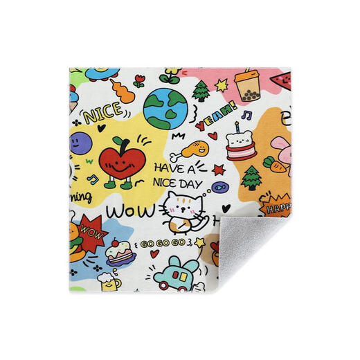 Zhizhou cat fixed wrapping cat cloth, nail clipping and injection, anti-scratch and anti-bite Baoding bag artifact, restraint, washing cat bag, 100 patches Cartoon Paradise-gentle restraint, anti-scratch and anti-bite 55*55, suitable for 10 Jin Jin equal to 0.5 kg or less