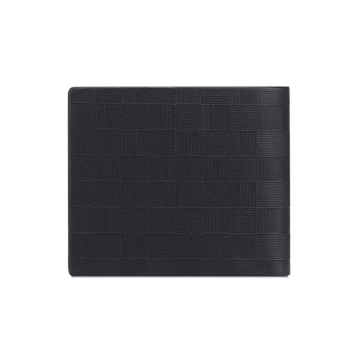 Cinvai/Krose Offizielle Website Kleiner C/K Wallet Herren Kurzschicht Cowide Wallet Wallet Echtes Leder Multi-Card-Tasche Geburtstagsgeschenk für Freund CK Wallet-Black [Geschenkbox Rafia + Geschenktasche]