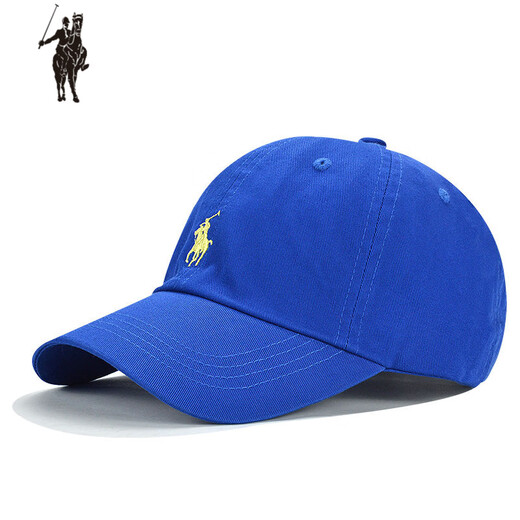 Lallen Paul polo hat for men and women, curved brim soft-top cap, trendy khaki all-match sunshade baseball cap polo baseball cap - black m 54-60cm