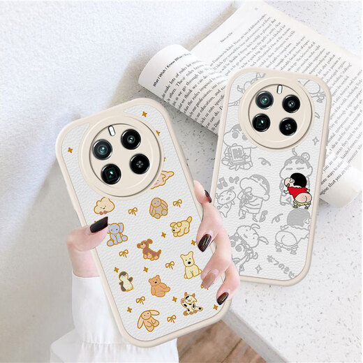 BAI PUDA [LINDA CRÍTICA 100%] Lambsker Adecuado para Realme GT5Pro Case de teléfonos móvil
