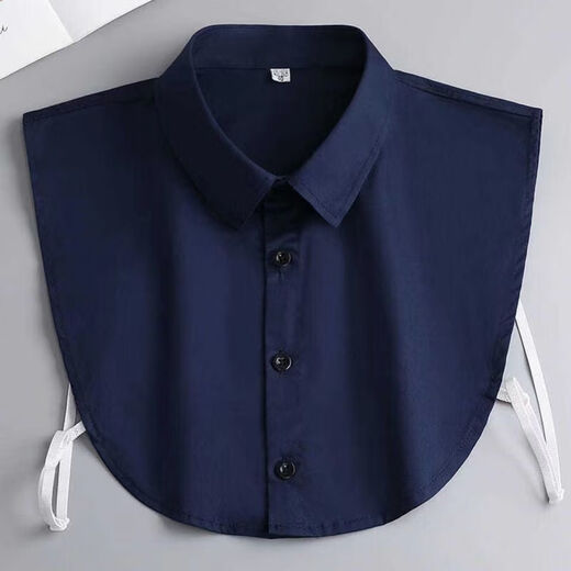 Duoxian Herren gefälschter Kragen neue Baumwollplaid formelle Bekleidungsbank Dekorative Hemdkragen Herbst- und Wintersteuerprofi gefälschter Kragen Einfacher grauer Plaid 3890-120jin [Jin gleich 0,5 kg]