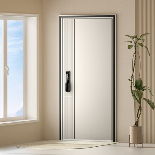 Oudile New Cream Style Class A Дверь входной двери + утолщенный цинк сплав Скрытый шарнир.