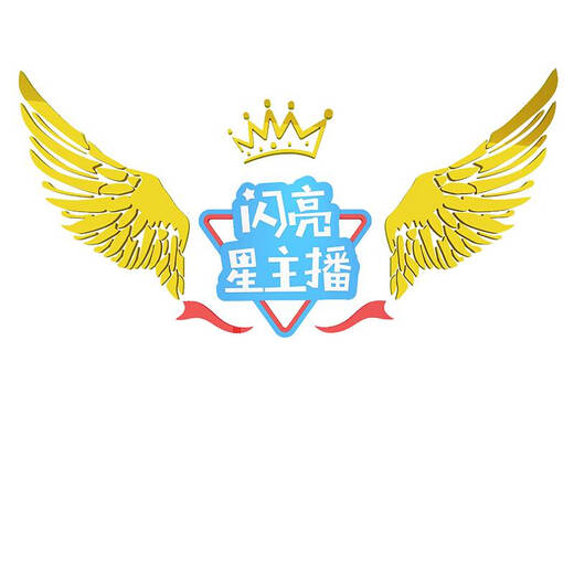 少儿口才教室布置装饰播音乐小主持舞蹈台背景环创表演幼儿园墙面 15865闪亮星主播-白色+粉色字 超小