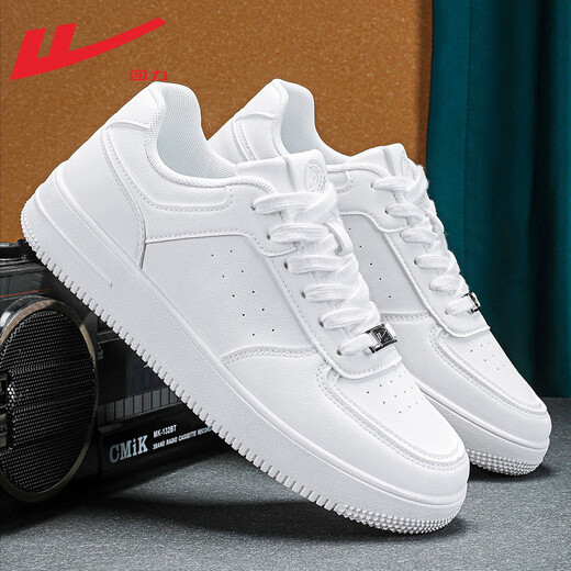 Pull back official white shoes men's shoes autumn sneakers men's Air Force One sports and leisure shoes men white 42