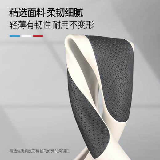 Peugeot steering wheel cover 22 new 408 508L 308 e2008 4008 5008 408X genuine leather handle cover Peugeot + genuine leather black + [black] parallel up and down