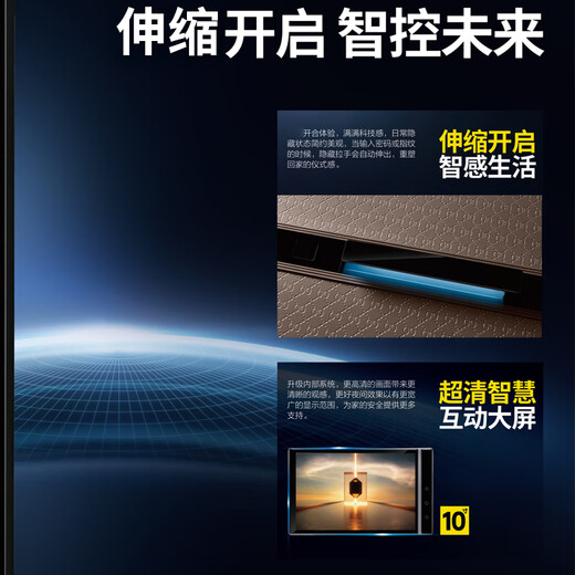 帝卡西DKX-奢华2050*960防盗门安全门入户门智能门轻奢户门