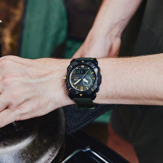 Casio (CASIO) PRW-6600YB-3/6621/6900Y-1/6611/61Y-1B photoelectric electric wave mountaineering watch PRW-6900Y-3PR military green belt