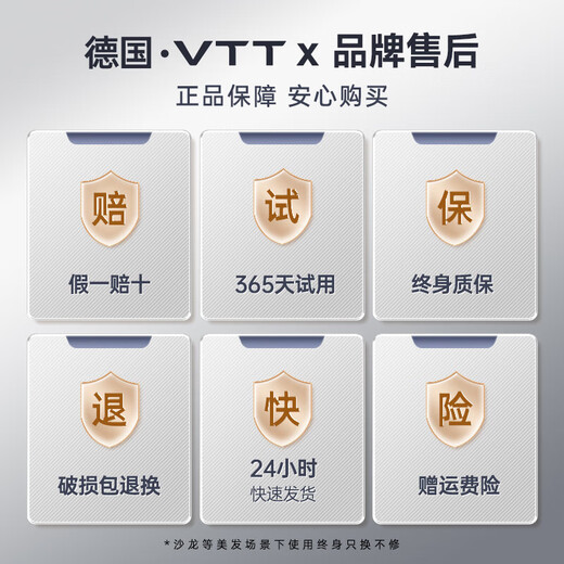 VTT Germany high-speed hair dryer hollow leafless household high-power negative ion hair care quick-drying high wind student dormitory hair dryer for men and women birthday gifts