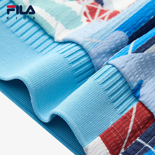 Fila x Pompidou Center Fila Children's Clothing Children's Shirt New Men's and Large Children's Casual Short-Sleeved Tops Full Print One-ZA 150 cm