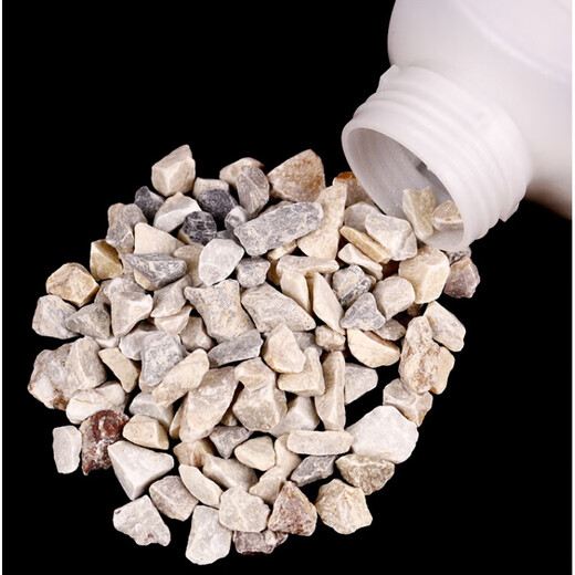 Marble limestone calcium carbonate 100g/500g block granular chemistry laboratory teaching experiment equipment for producing carbon dioxide fine pieces small particles small particles 500g/bottle/white