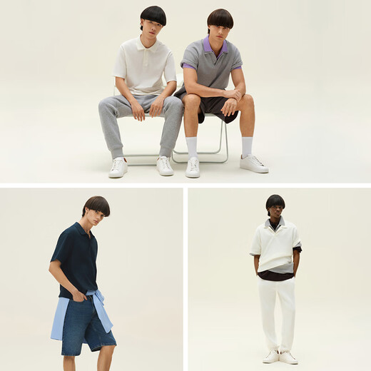 Jiao Nei 302go men's POLO shirt, pure cotton, breathable, non-stuffy, skin-friendly, moisture-absorbent, quick-drying, short-sleeved, men's summer, black XL