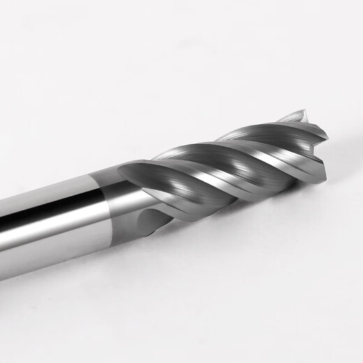 70-degree 4-edge tungsten steel milling cutter U-shaped groove CNC stainless steel special extended high-efficiency rough-finish integrated dynamic end mill 70-degree dynamic milling high-efficiency cutter 2*6*4D*50L