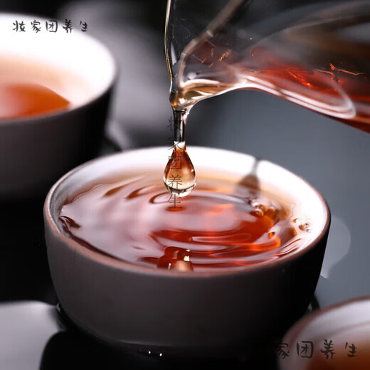 Yanhai Liubao Tea Wuzhou Guangxi Black Tea Special Grade 500g Green Treasure Tea 2013 Authentic Aged Golden Flower Tea
