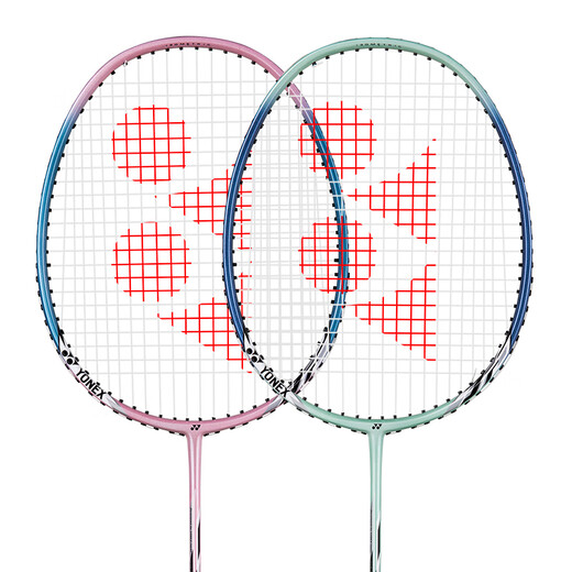 YONEX尤尼克斯羽毛球拍对拍专业训练轻量耐打2支套装NR6000i附球+手胶