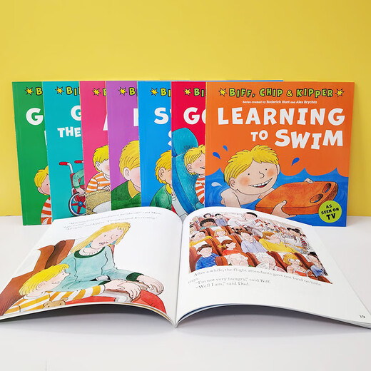 牛津阅读树分级阅读绘本Biff_Chip&Kipper:First Experiences 8册英文原版幼儿英语阅读启蒙绘本读物