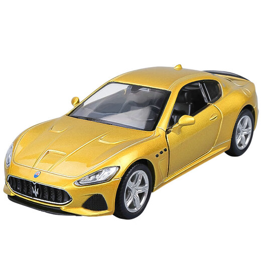 Maserati GT sports car alloy car imitating real car model boy toy car ornaments children's gift McLaren 650S Orange Sedan