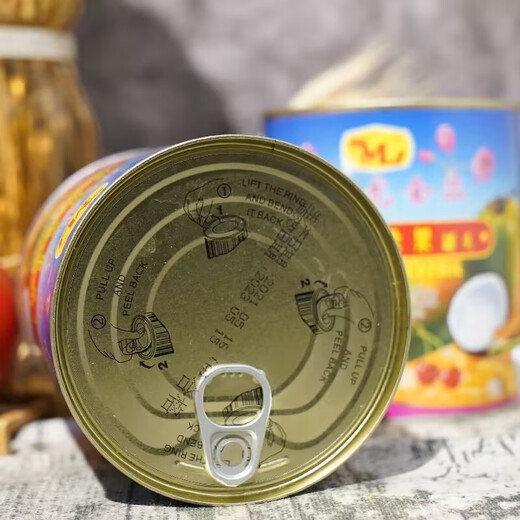 营贸杂果罐头825g烘焙原料热带杂果什锦水果罐头蛋糕 4罐