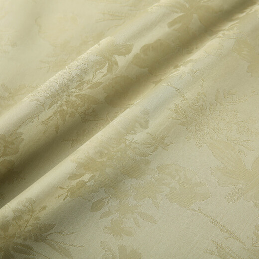 Xianli montre un nouveau costume chinois de grande taille de grande taille de tempérament jacquard haut de gamme miness deux pièces gras mm costume d'été nouveau 050 jaune [robe qj1345] 2xl
