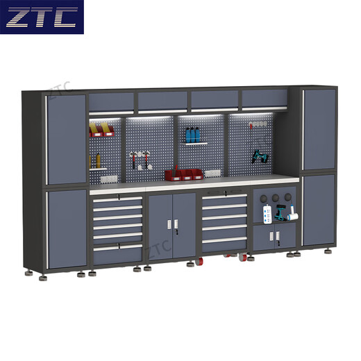 Ji Litian Auto Repair Workstation Tool Cart Combination Tool Cabinet Multifunctional Bicycle Repair Workbench Auto Repair Work Erlian Z02