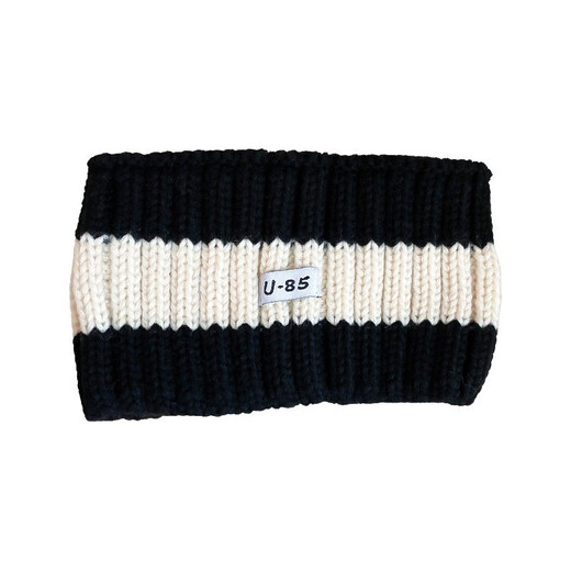 Jincheng Wool Knitted Letter Headband New Sports Bandana Baotou Fashion Simple Versatile Hair Accessories Women H490 White Blue