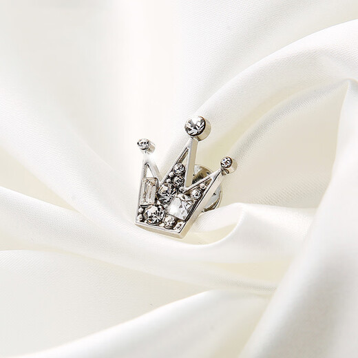 Kamalan (Kamalun) Crown Suit Brooch Men Men de poing d'usure formelle Collier Collier Bouton Collier Badge haut de gamme Accessoires