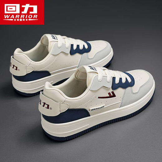 
Warrior shoes men's shoes spring and autumn breathable casual shoes men's low top versatile sports white shoes 1278M Milan 42