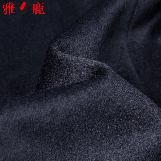 Yalu Sheep Wool Woolen Coat Men's Mid-Length Autumn and Winter Jacket Casual Warm Dad Windbreaker Jacket