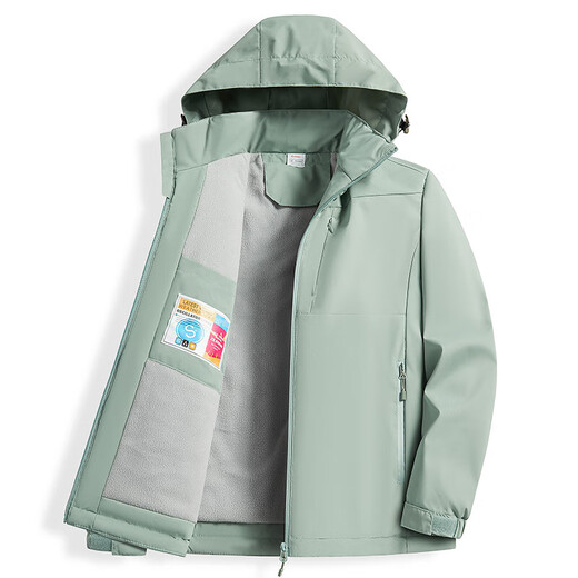 Western Camel Vancamel Chaqueta corta Mujeres 2024 Nuevo espíritu de viento de viento caliente Pequeña chaqueta de trabajo espesada a prueba de viento 9930S Camen de polvo con cremallera [color sólido] XL