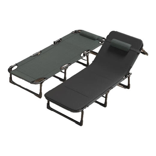 Moon Exploration Faltbett Einbett Nickerchen Home Einfaches Mittagessenbett begleitet tragbare Multifunktionslager-Bett-Büro-Lounge-Stuhl Einfacher Drei-Bein-Rundrohr 56 cm (Bild zwei)